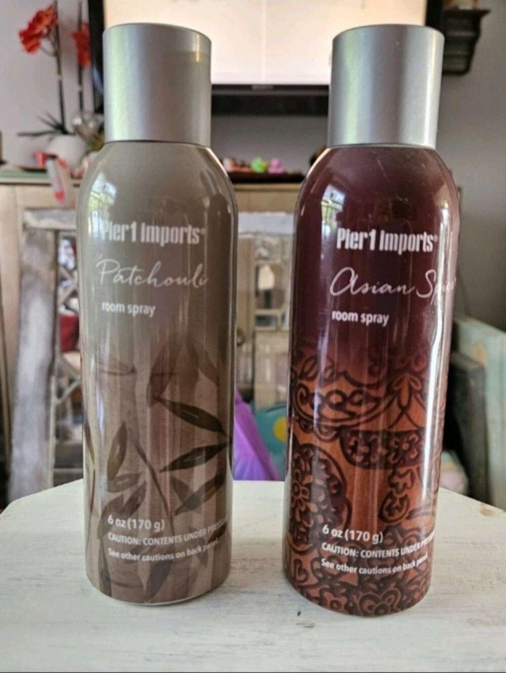 New Pier 1 Imports Bundle Of Room Spray Asian Spice & Patchouli 6oz.